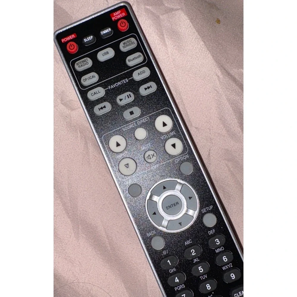NEW RC003NA Audio Receiver Remote‎ Control Bluetooth USB Optical Home Theater